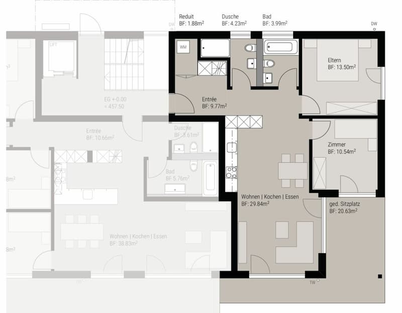 3.5 Zimmer-Wohnung mit modernem Ausbau (8)