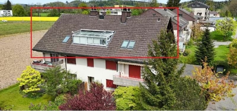 Dachgeschosswohnung über ganze oberste Etage