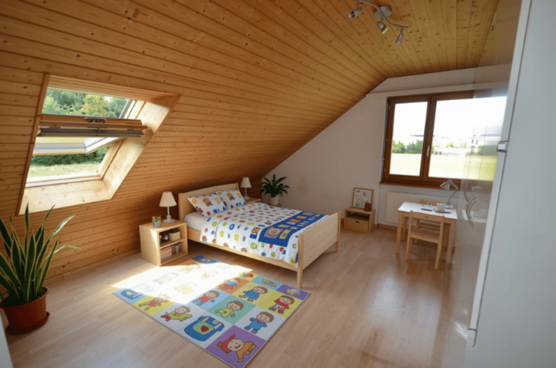 Kinderzimmer 19m2