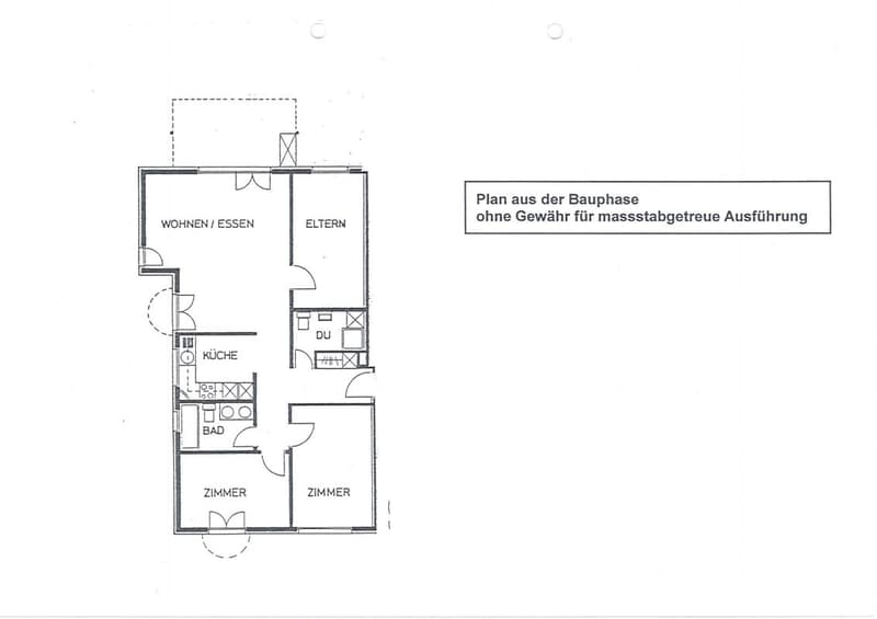Grundrissplan