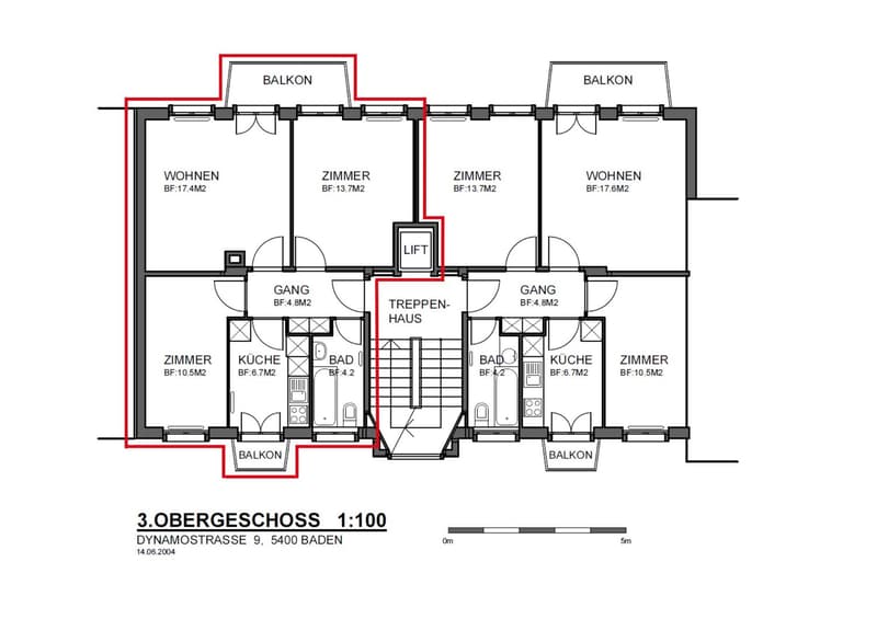 City Apartment in Baden – 3 Zimmer - Dynamostrasse 9 in Baden (15)