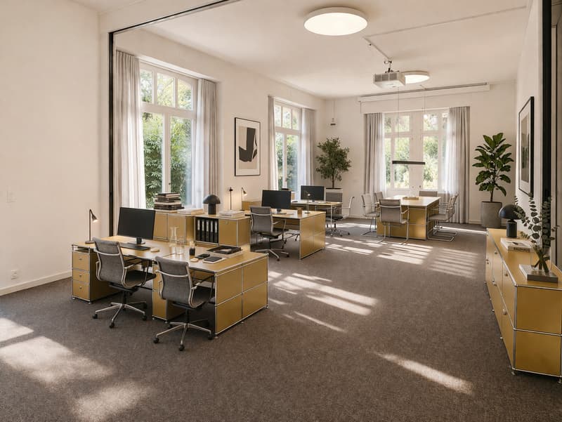 Büro/Praxis in historischer Villa an exklusiver, diskreter Stadtlage (3)