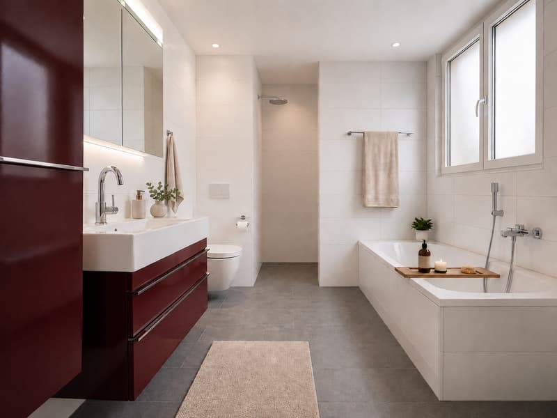 Visualisierung Badezimmer