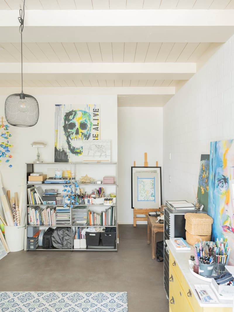 Aussergewöhnliches Atelier mit Veranda am Südhang des Zürichsees! (2)
