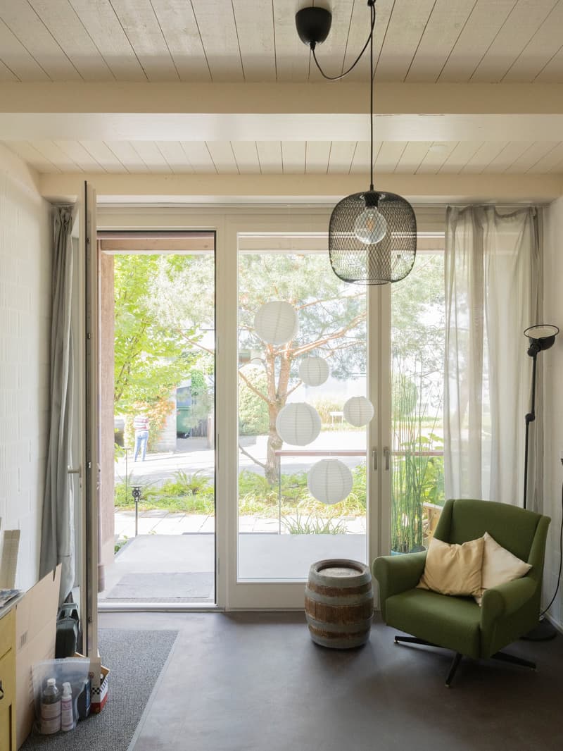 Aussergewöhnliches Atelier mit Veranda am Südhang des Zürichsees! (3)