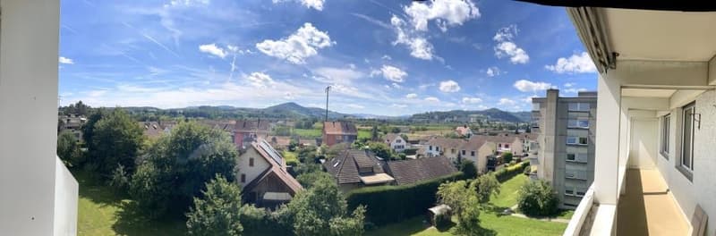 Sicht Balkon