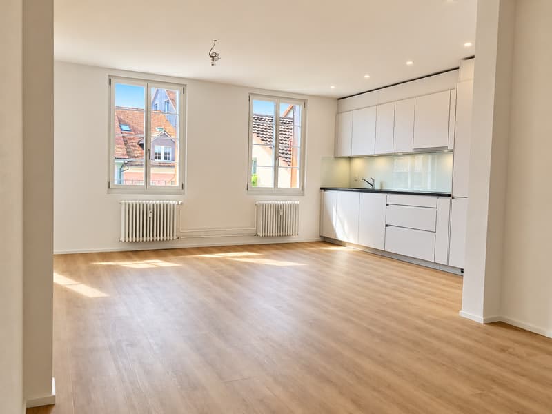 Küche und Esszimmer