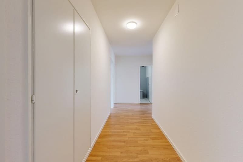 Vorplatz mit Wandschrank