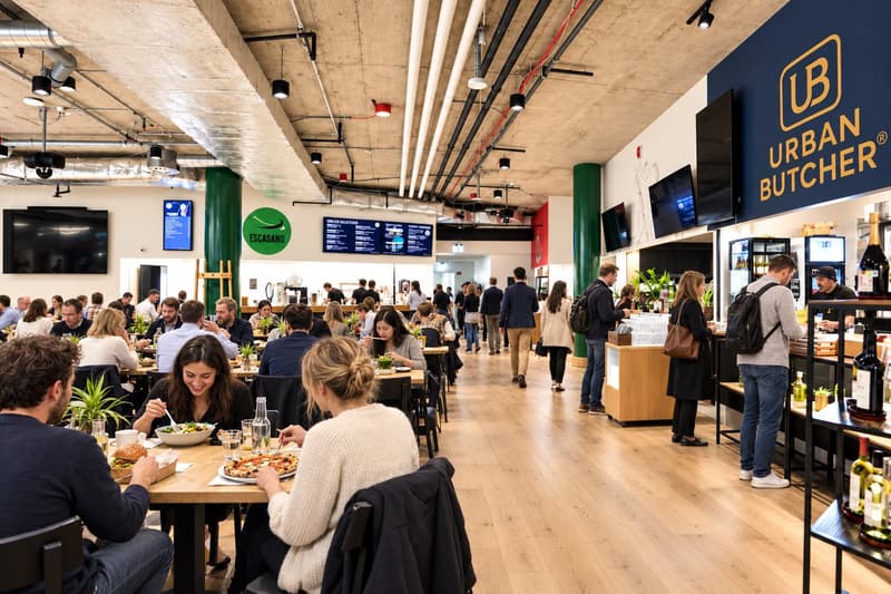Café- oder Barfläche in der Starbites Foodhall (3)