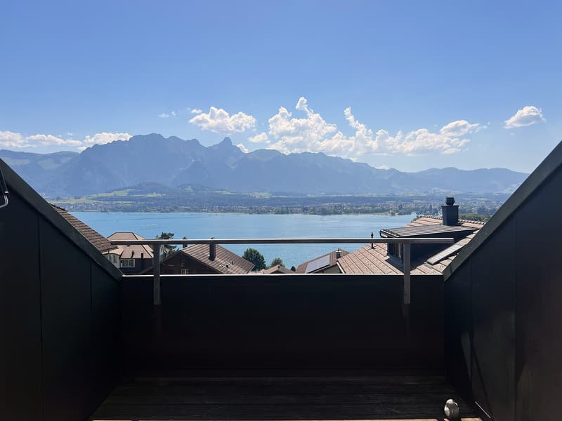 5.5 Zimmer-Doppeleinfamilienhaus in Hilterfingen (1)