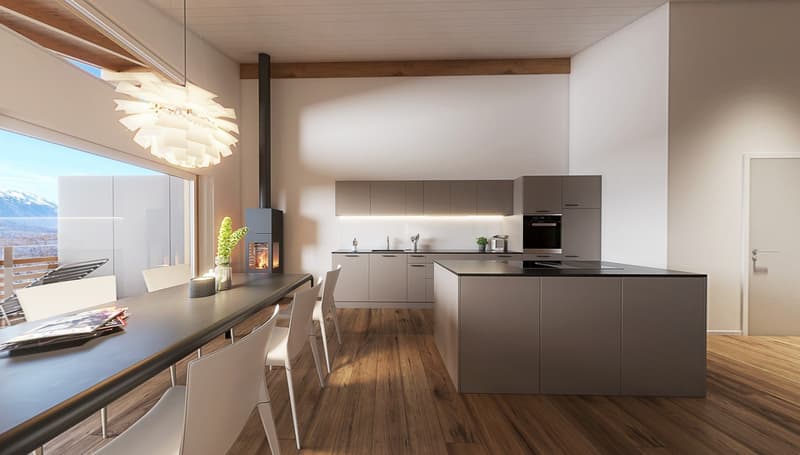 4.5 Zimmer-Dachwohnung in Gunten (Sigriswil) (3)