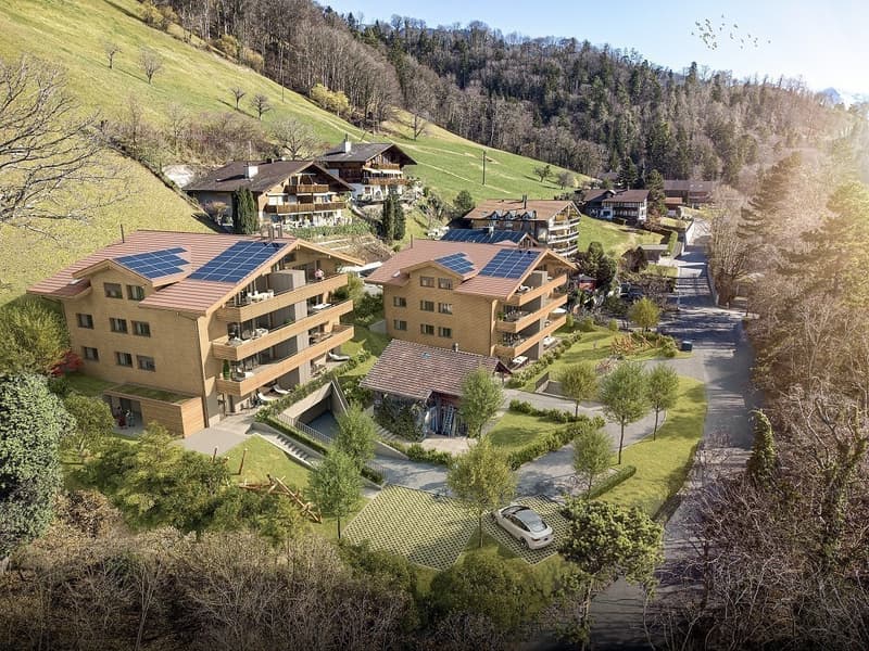 Neubau 4.5 Zimmer-Dachwohnung in Gunten (5)