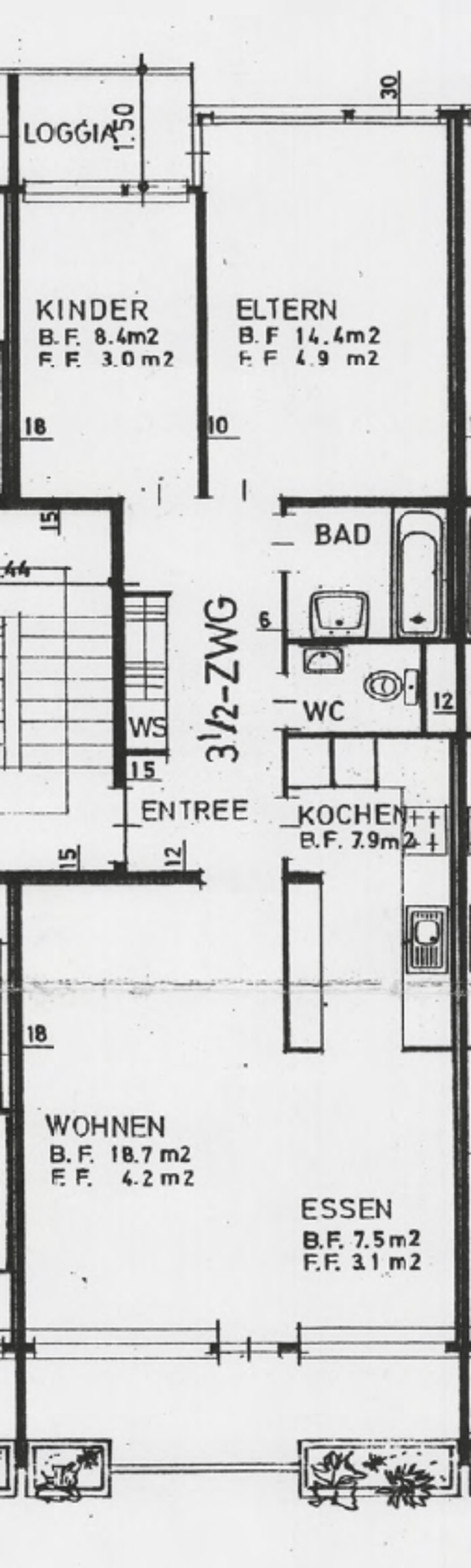 zentral gelegene 3.5 Zimmerwohnung in einem ruhigen Wohnquartier (12)
