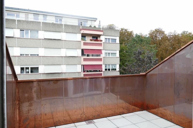 Dacheinschnitt-Terrasse