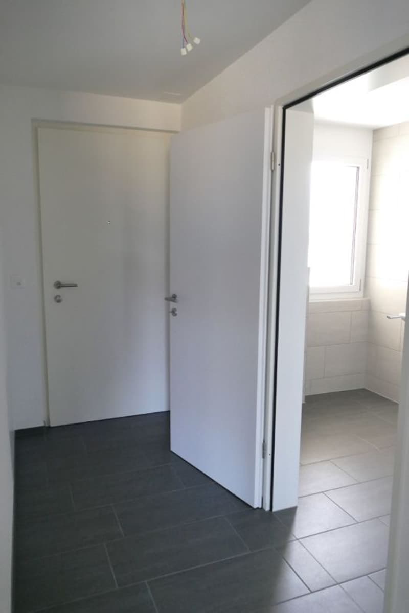 Entrée mit Blick zur Dusche