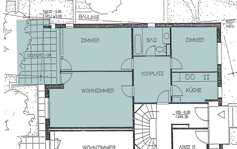 Ankengasse 2 Grundriss EG