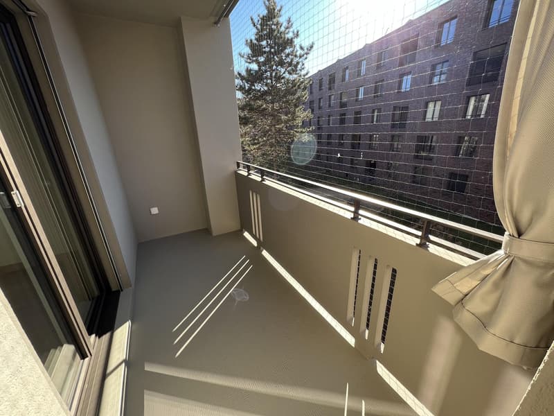 Balkon (Beispielfoto aus baugleicher Wohnung auf dem 2.OG; Abweichungen sind möglich)