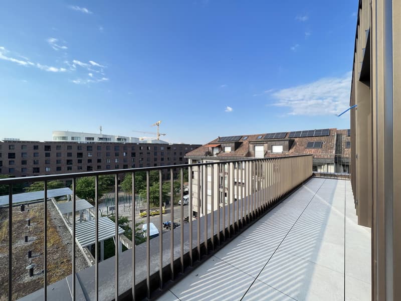 Moderne 2-Zimmer-Dachwohnung mit grosser Terrasse im St. Johann (12)