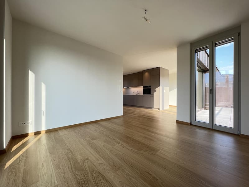 Moderne 2-Zimmer-Dachwohnung mit grosser Terrasse im St. Johann (9)