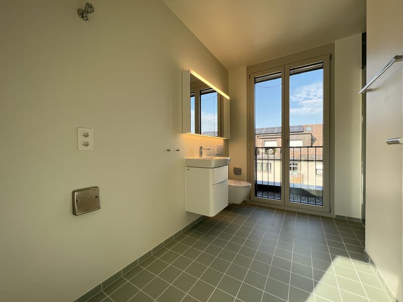 Moderne 2-Zimmer-Dachwohnung mit grosser Terrasse im St. Johann (4)