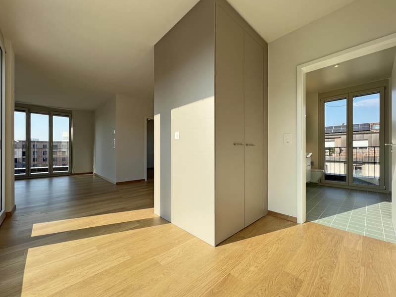 Moderne 2-Zimmer-Dachwohnung mit grosser Terrasse im St. Johann (3)