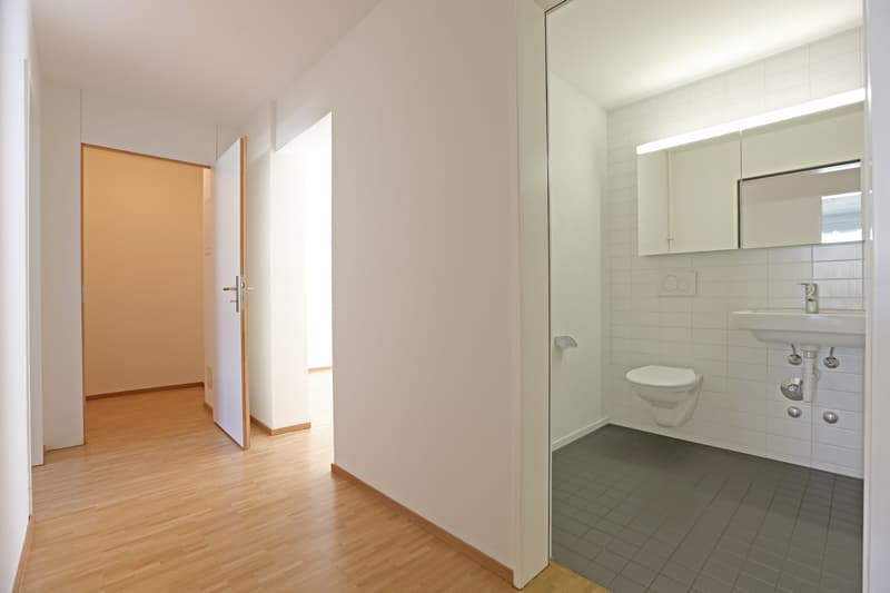 Korridor / Eingang (Beispielfoto aus baugleicher Wohnung; Abweichungen sind möglich)