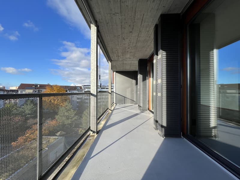 Balkon (Beispielfoto aus baugleicher Wohnung; Abweichungen sind möglich)