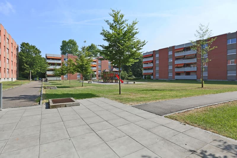Innenhof mit Kinderspielplatz