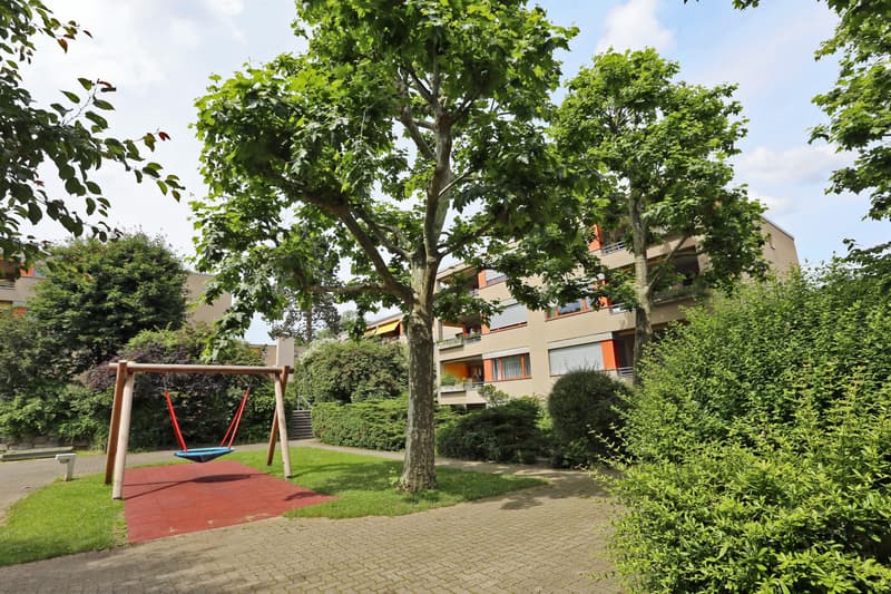 Innenhof mit Kinderspielplatz