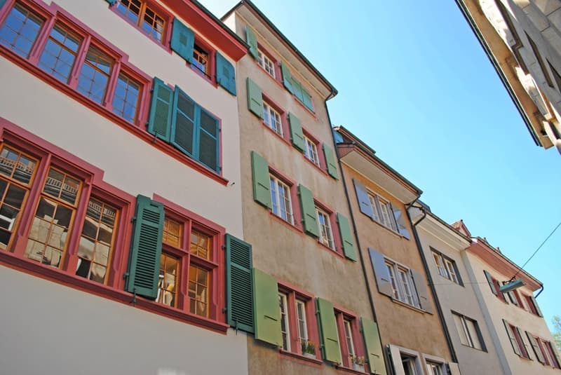 Charmante Seitengasse im Herzen der Grossbasler Altstadt