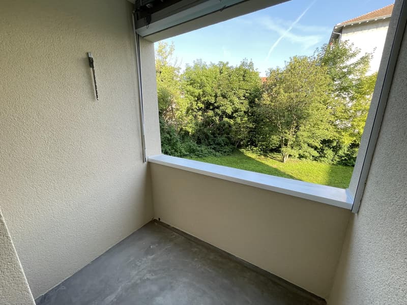 Balkon (Beispielfoto aus baugleicher Wohnung im 1.OG; Abweichungen sind möglich)