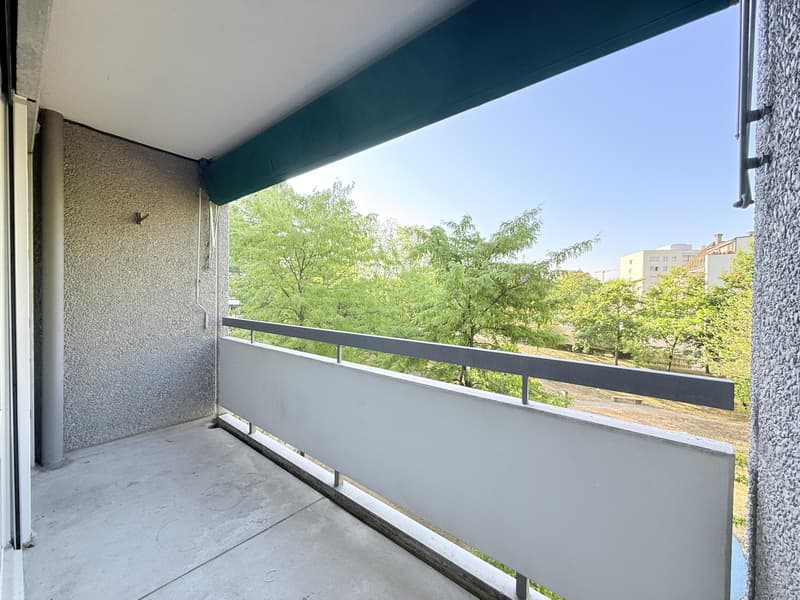 Balkon (Beispielfoto aus baugleicher Wohnung im 2.OG; Abweichungen sind möglich)