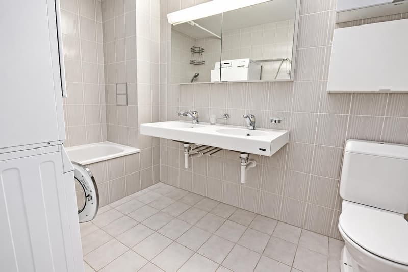 Badezimmer mit WC