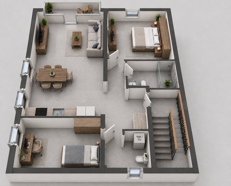 3 ½ Zimmer-Wohnung, 4500 Solothurn (1)