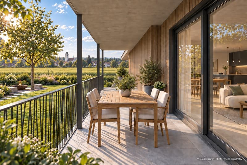 4 ½ Zimmer-Wohnung, 4542 Luterbach (13)