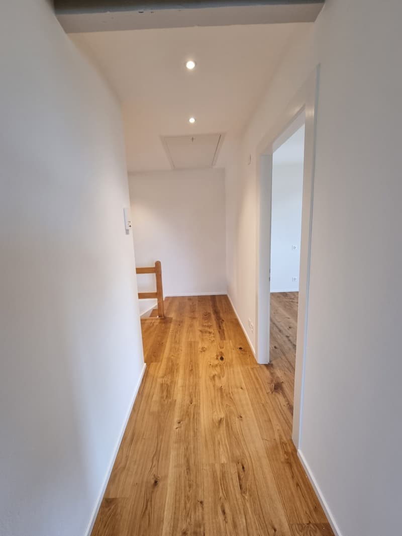 Sehr helle, sonnige 2 Zi. Single Wohnung im Dachgeschoss (9)