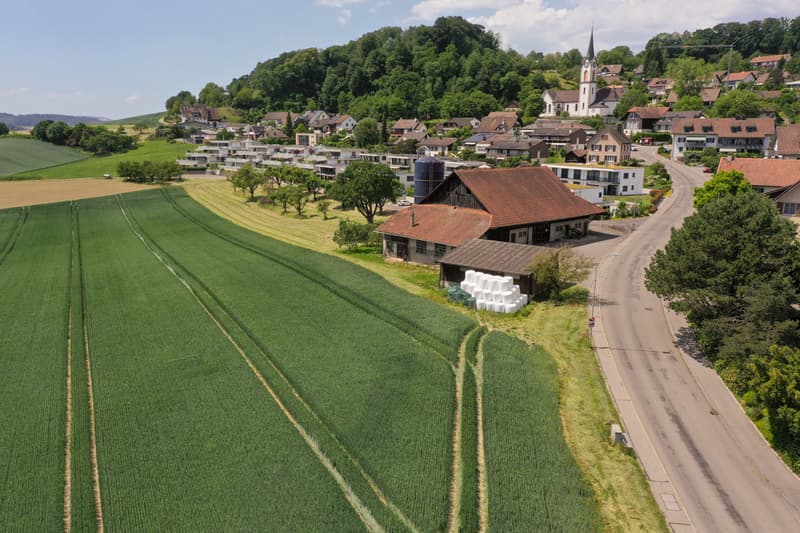 Seltene Baulandparzelle an unverbaubarer Dorfrandlage (2)