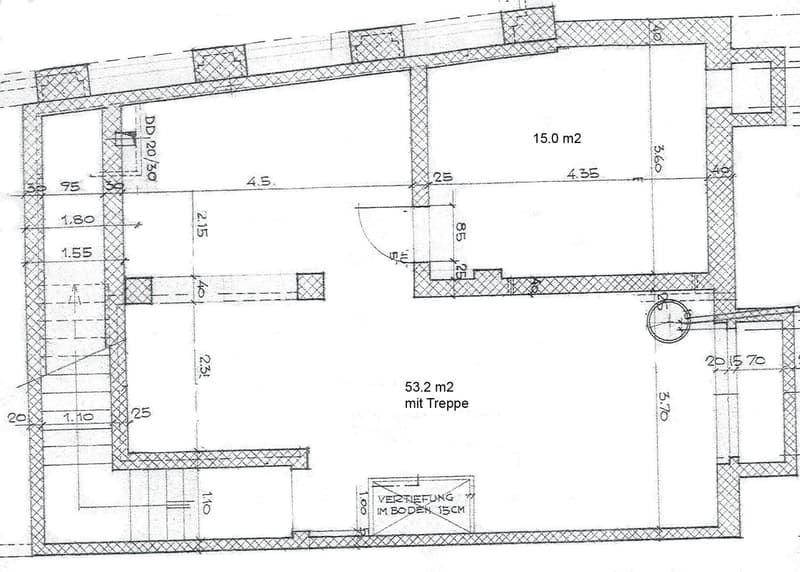 Grundriss Untergeschoss