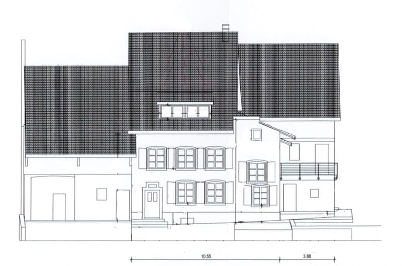 Fassade Strassenseite