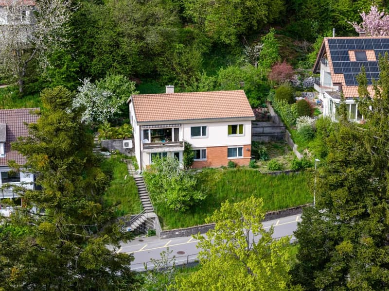Einfamilienhaus mit Einliegerwohnung und Weitsicht (1)