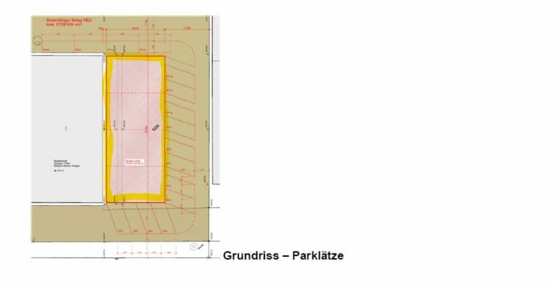 Grundriss Parkplätze