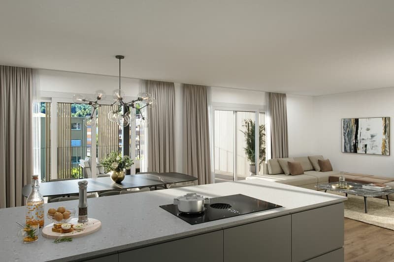 einzigartige 3.5 Zimmer Neubau-Gartenwohnungen mit hohem Qualitäts- und Ausbaustandart und eigenem Gartenanteil (2)