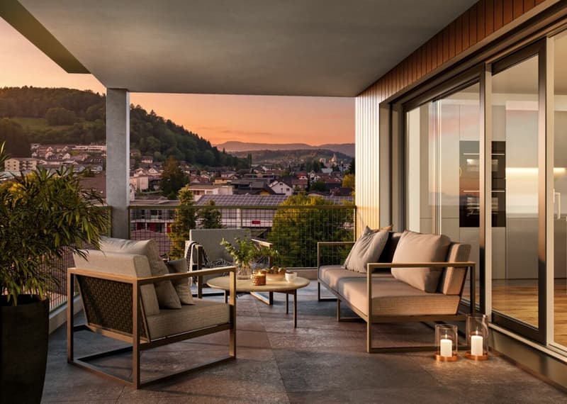 Im Herzen von Gränichen 2.5 Zimmer Neubau-Wohnungen (6)