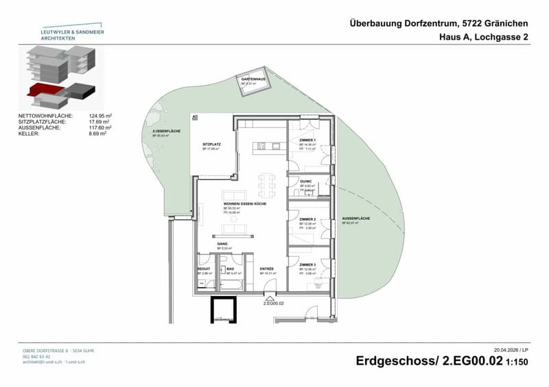 Haus A EG 4 1/2 Zimmer