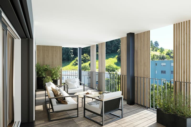 einzigartige 3.5 Zimmer Neubau-Gartenwohnungen mit hohem Qualitäts- und Ausbaustandart und eigenem Gartenanteil (3)