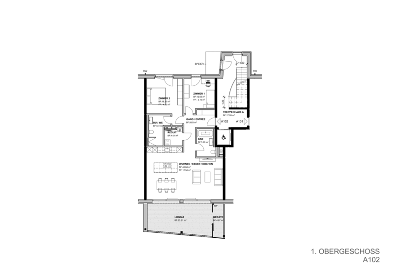 einzigartige 3.5 Zimmer Neubau-Etagenwohnungen mit hohem Qualitäts- und Ausbaustandart (6)