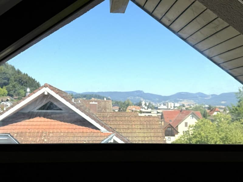 Aussicht vom Dachzimmer