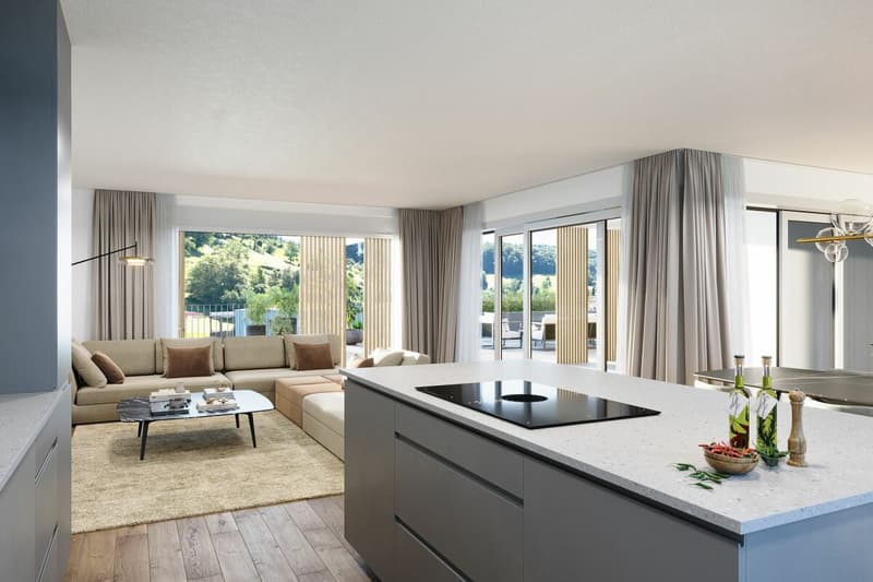 einzigartige 3.5 Zimmer Neubau-Etagenwohnungen mit hohem Qualitäts- und Ausbaustandart (1)