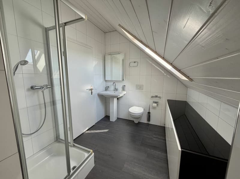 Badezimmer mit Dusche