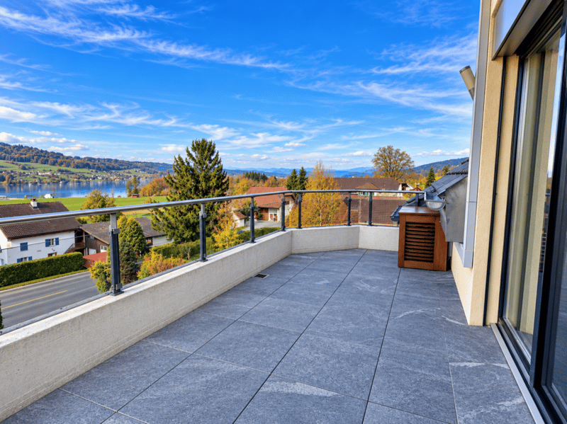 Balkon mit Seesicht